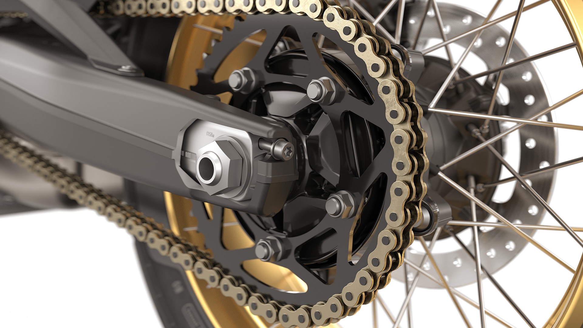 BMW Motorrad F 900 GS ar M izturības ķēdi
