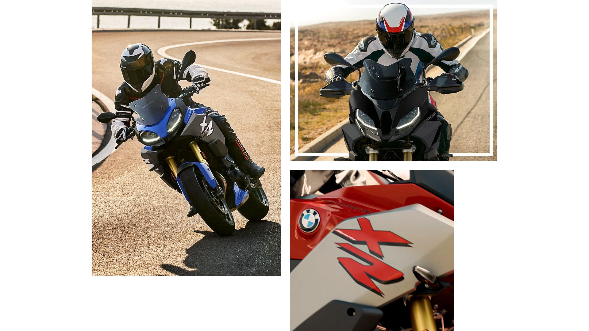 BMW Motorrad XR modeļu kolāža.