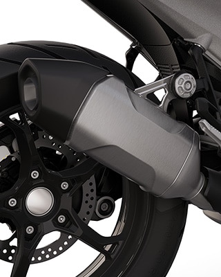 R 1300 GS standarta trokšņa slāpētājs no BMW Motorrad