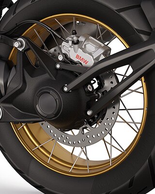 R 1300 GS Option 719 Tramuntana zeltaini šķērsspieķu riteņi