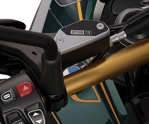 Option 719 R 1300 GS Tramuntana frēzētās daļas