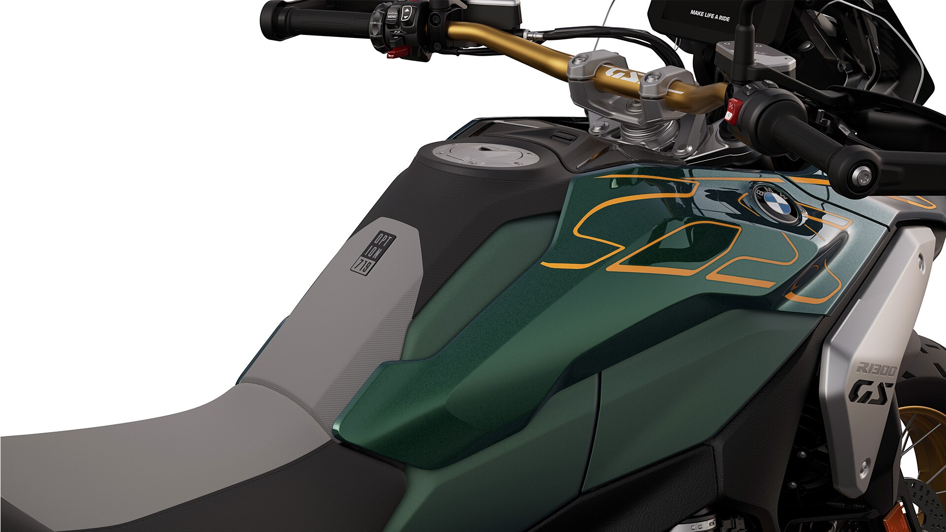 BMW R 1300 GS Tramuntana grafiskais dizains ar Option 719 aprīkojumu