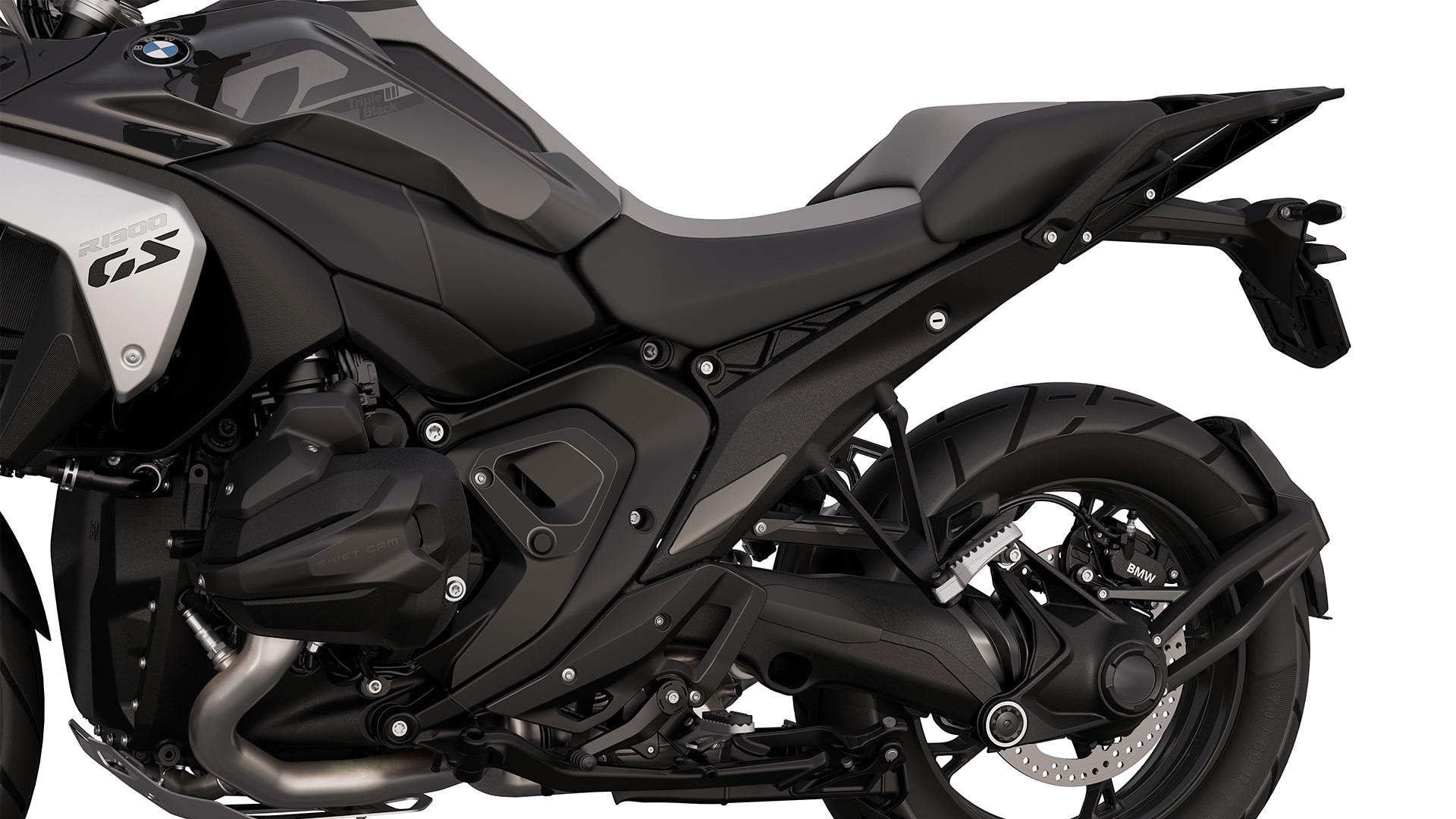 R 1300 GS Triple Black melnais rāmis no BMW Motorrad