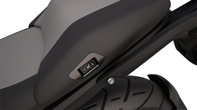 BMW R 1300 GS Triple Black sēdekļu apsilde