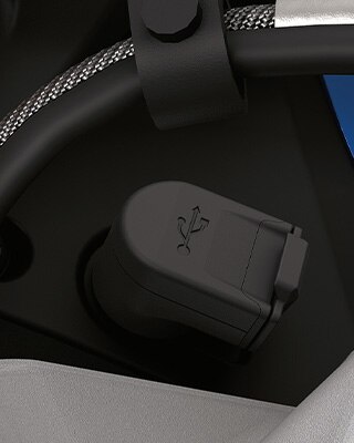 R 1250 RS USB uzlādes kontaktligzda