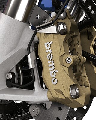 R 1250 RS bremžu sistēma